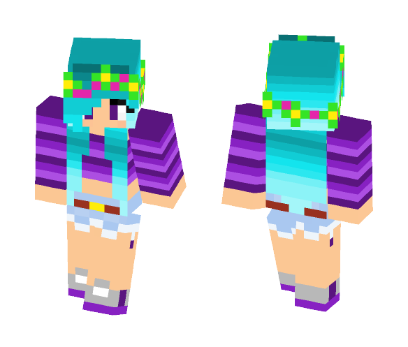 Random skin - Female Minecraft Skins - image 1