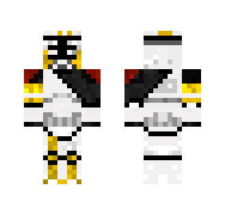 Clone Trooper phase 2 design 1 - Male Minecraft Skins - image 2