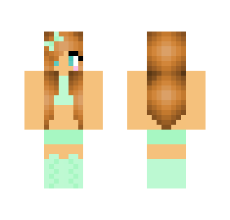 Crop Top Girl #2 - Girl Minecraft Skins - image 2