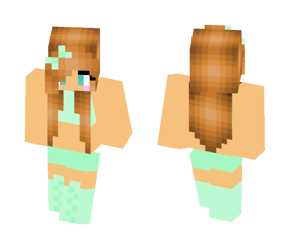 Crop Top Girl #2 - Girl Minecraft Skins - image 1