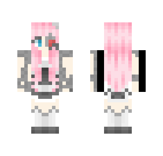 cyborg girl - Girl Minecraft Skins - image 2