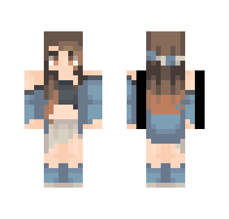 ƁℓυєAηgєℓ ~ Blue Summer - Female Minecraft Skins - image 2