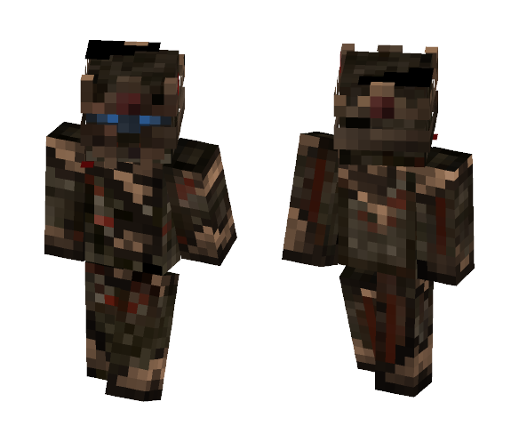[NOISE] Forsaken warrior - Male Minecraft Skins - image 1