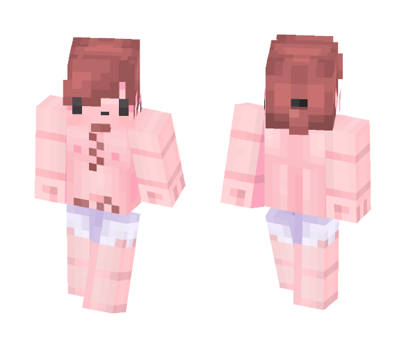 A remake of my first skin ~ Mikse - Male Minecraft Skins - image 1