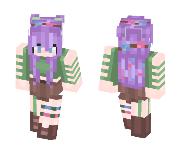forest elf. - Female Minecraft Skins - image 1