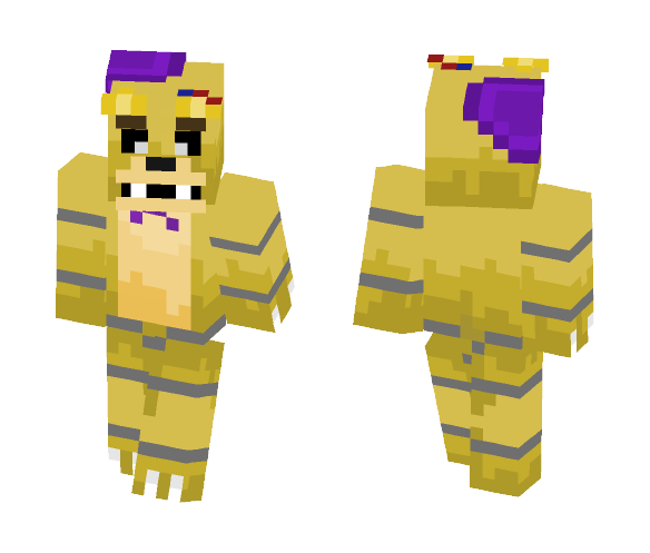 Withered Fredbear - Male Minecraft Skins - image 1