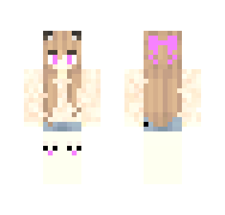 Cute Rabbit Girl - Cute Girls Minecraft Skins - image 2