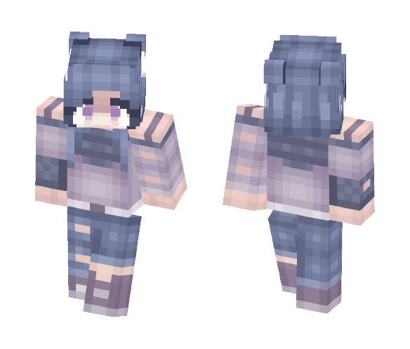 some girl that's got lots of rips - Girl Minecraft Skins - image 1