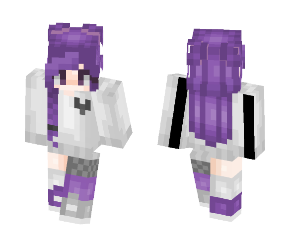 purple party - Female Minecraft Skins - image 1