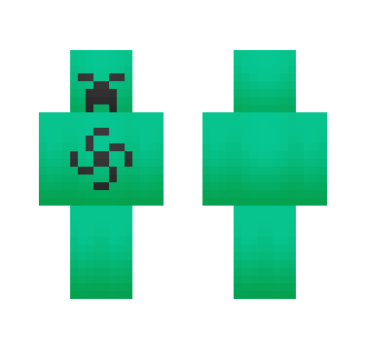 Alien Creeper - Male Minecraft Skins - image 2