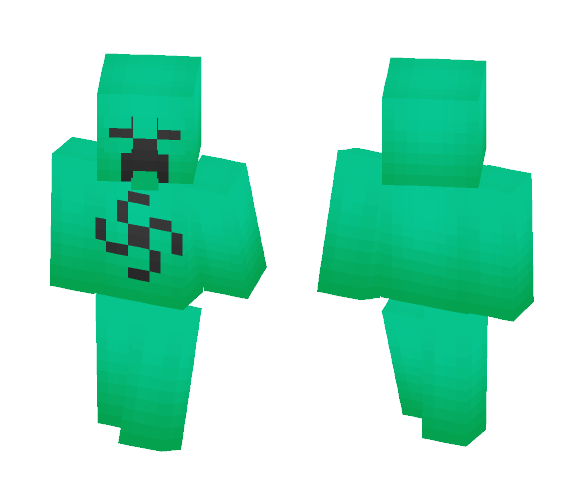 Alien Creeper - Male Minecraft Skins - image 1