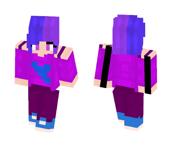 Dupstep Girl - Girl Minecraft Skins - image 1