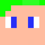 CyberJ Green faded - Male Minecraft Skins - image 3