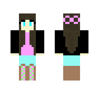 contrasted boots - Female Minecraft Skins - image 2