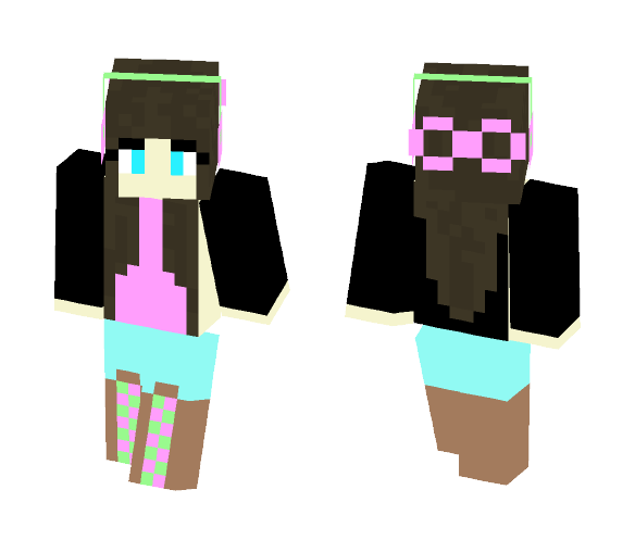 contrasted boots - Female Minecraft Skins - image 1