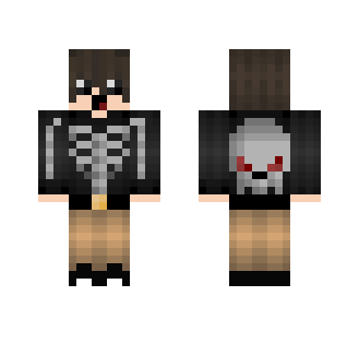 Derpy Skeleton Boy - Boy Minecraft Skins - image 2