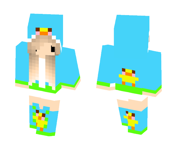 Lucky Ducky - Female Minecraft Skins - image 1