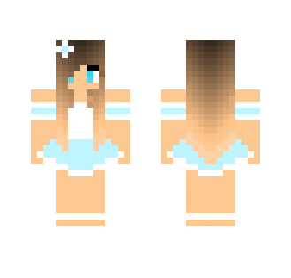 Baby Blue Ballerina - Baby Minecraft Skins - image 2