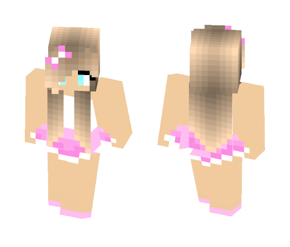 Pink Ballerina - Female Minecraft Skins - image 1