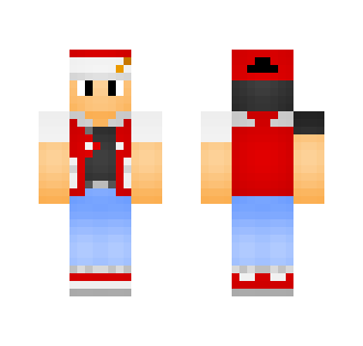 Red from Pokemon (R/B/Y) - Male Minecraft Skins - image 2