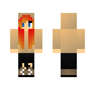 Fire girl - Girl Minecraft Skins - image 2