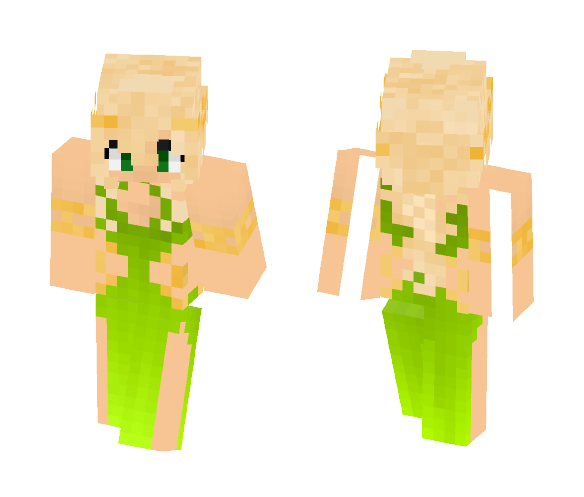 LoTC Sivvee Druid Dress - Female Minecraft Skins - image 1