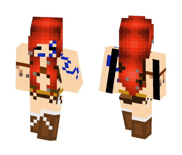 Barbarian - Female Minecraft Skins - image 1