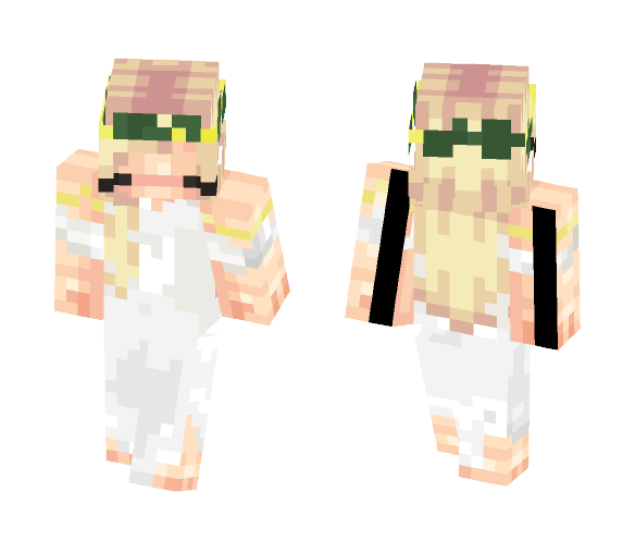 . *Peaches, a Greek Goddess * . - Female Minecraft Skins - image 1