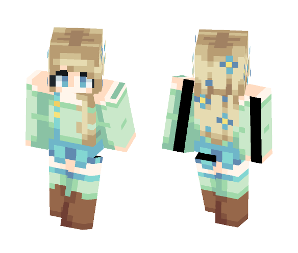 ♡~Suspenders~♡ - Female Minecraft Skins - image 1