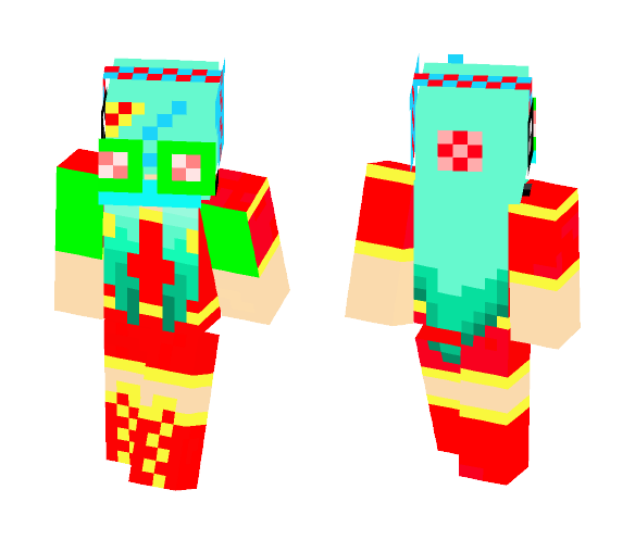 Goggle Girl - Girl Minecraft Skins - image 1