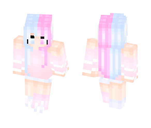 Candy Floss Girl - Girl Minecraft Skins - image 1