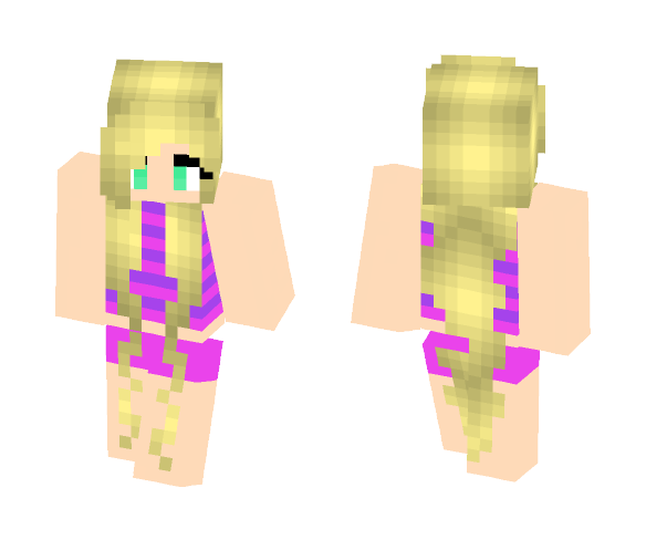 Rapunzel (Non dressy) - Female Minecraft Skins - image 1