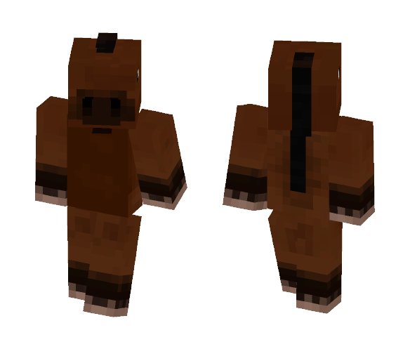 Brown Horse - Interchangeable Minecraft Skins - image 1