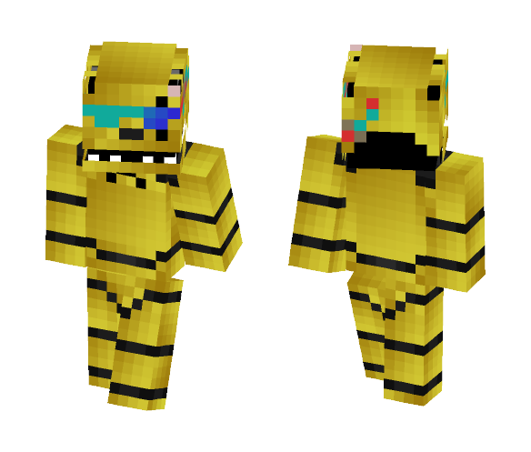MLG Yellow Freddy elite - Male Minecraft Skins - image 1