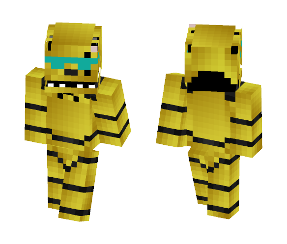 MLG Yellow Freddy - Male Minecraft Skins - image 1