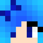 Electro Blue Girl - Girl Minecraft Skins - image 3