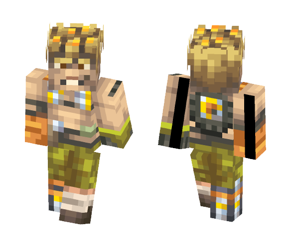Overwatch- Junkrat - Male Minecraft Skins - image 1