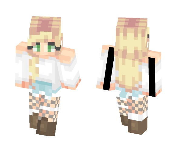 Cow girl - Girl Minecraft Skins - image 1