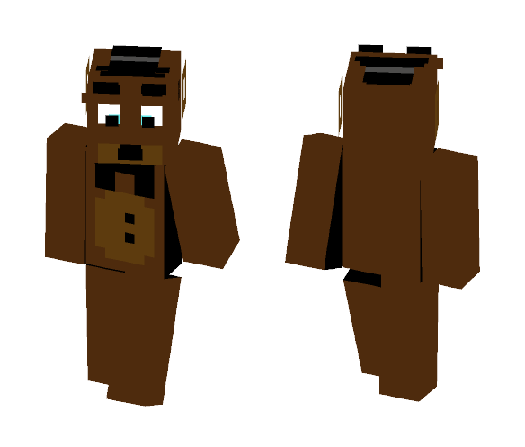 Freddy Plush (Remastered Version) - Male Minecraft Skins - image 1