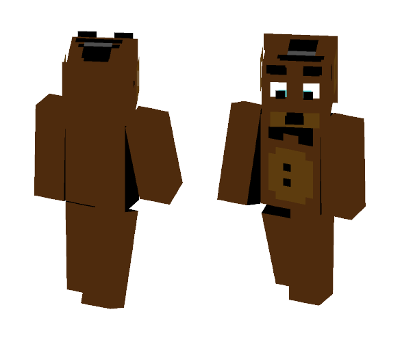 Freddy Plush (UPDATE) - Male Minecraft Skins - image 1