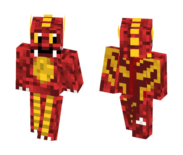 Red Dragon - Interchangeable Minecraft Skins - image 1