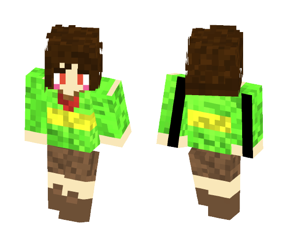 Chara Dreemurr - Female Minecraft Skins - image 1