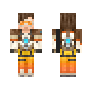 Overwatch - Tracer - Male Minecraft Skins - image 2