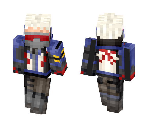 Overwatch - Soldier 76 - Male Minecraft Skins - image 1
