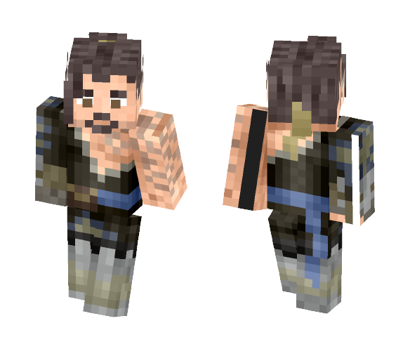 Overwatch - Hanzo - Male Minecraft Skins - image 1