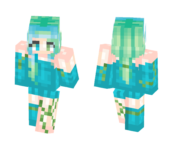 From the Bottom of the Ocean - Female Minecraft Skins - image 1