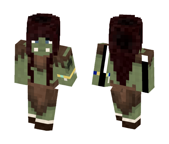 LotC Female Orc - Female Minecraft Skins - image 1