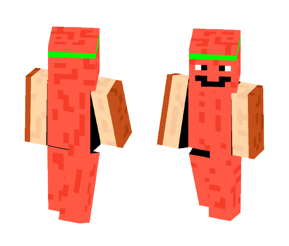 Hot Dog Man - Dog Minecraft Skins - image 1