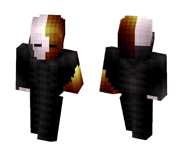 BasicallyLouis (Youtuber) fire - Male Minecraft Skins - image 1