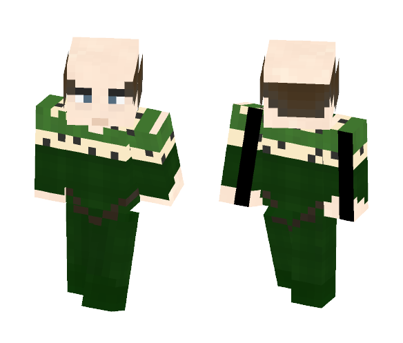 Tyrenale: Old Darian Scholar/Monk - Male Minecraft Skins - image 1